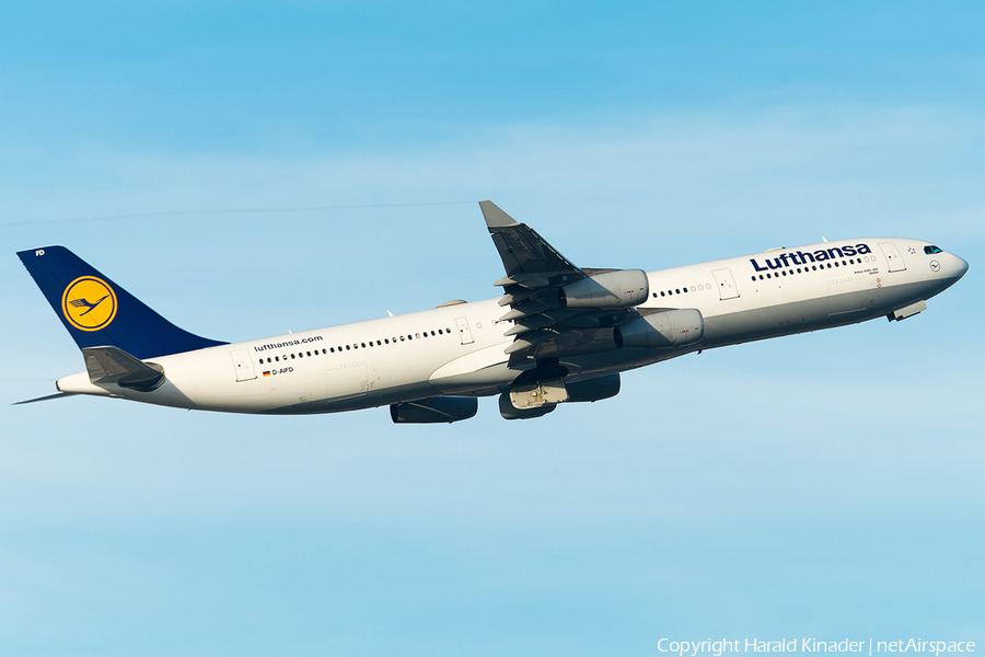 Lufthansa Airbus A340-313X (D-AIFD) | Photo 298697