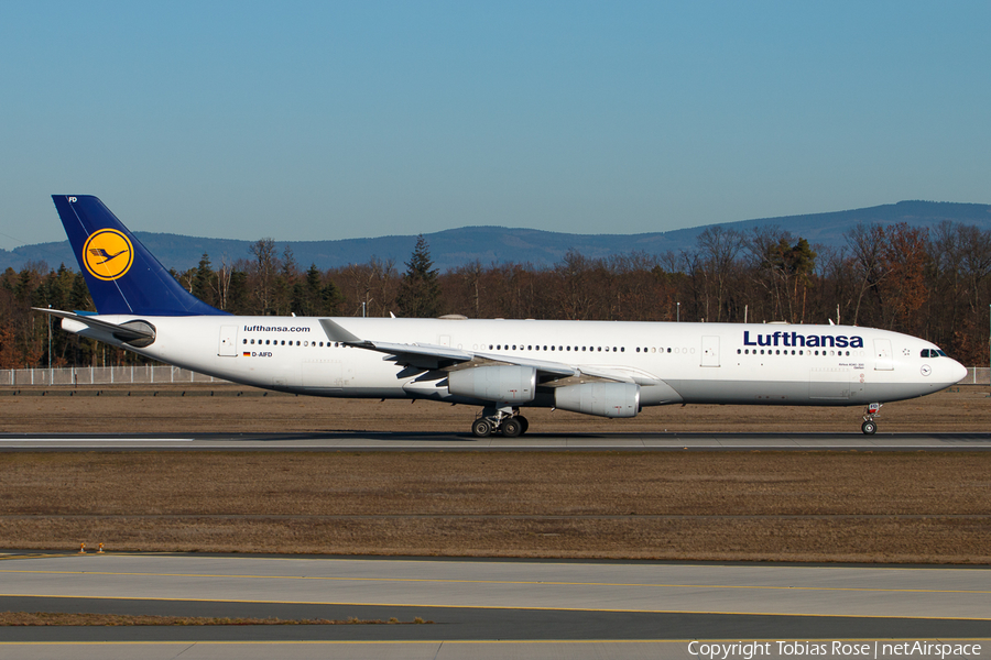 Lufthansa Airbus A340-313X (D-AIFD) | Photo 304532