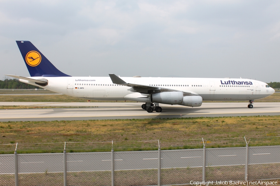 Lufthansa Airbus A340-313X (D-AIFD) | Photo 349238