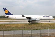 Lufthansa Airbus A340-313X (D-AIFD) at  Frankfurt am Main, Germany