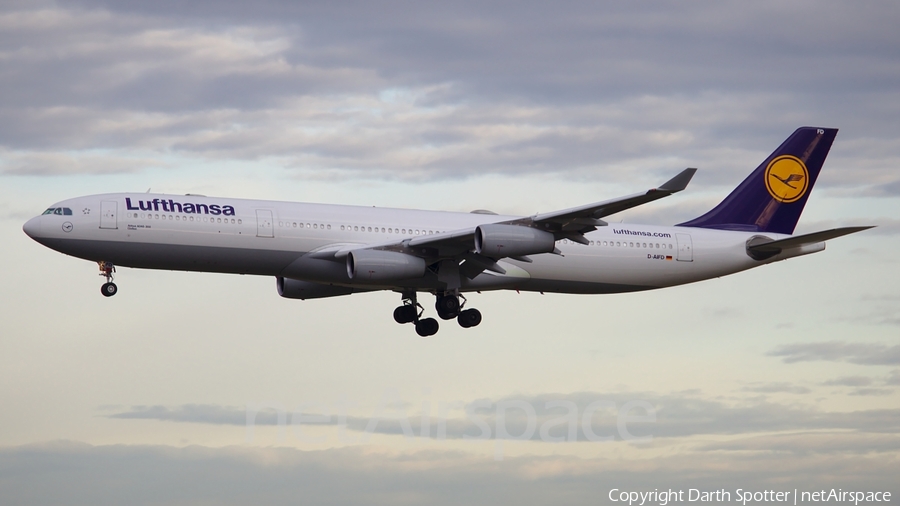 Lufthansa Airbus A340-313X (D-AIFD) | Photo 213885