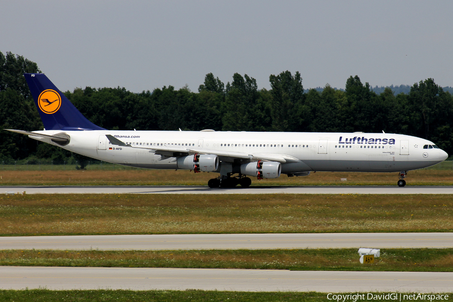 Lufthansa Airbus A340-313X (D-AIFD) | Photo 28942