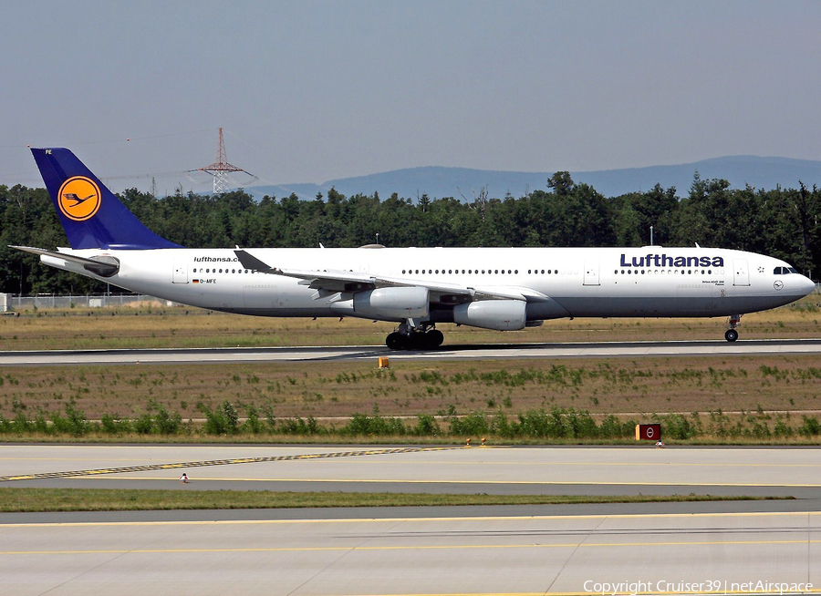 Lufthansa Airbus A340-313X (D-AIFE) | Photo 68518
