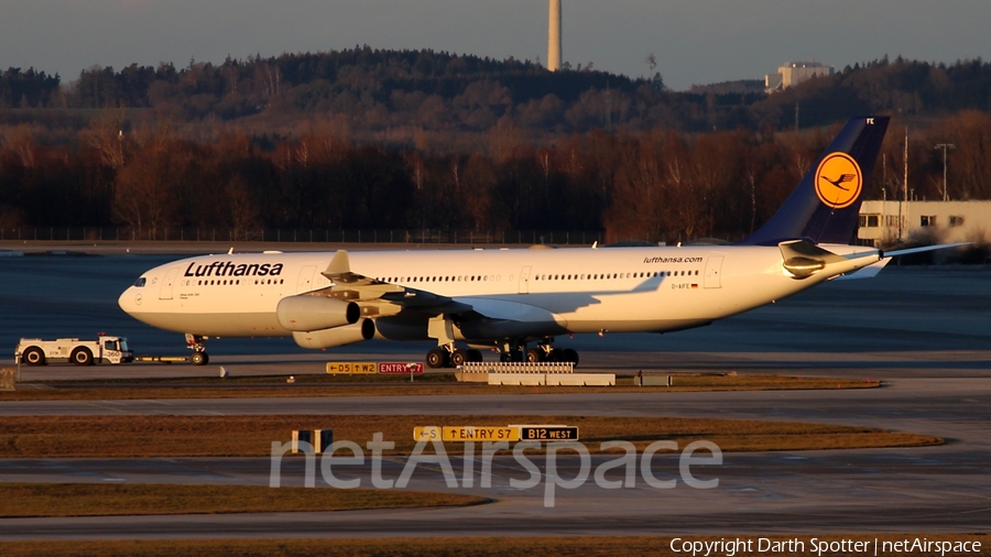 Lufthansa Airbus A340-313X (D-AIFE) | Photo 213887
