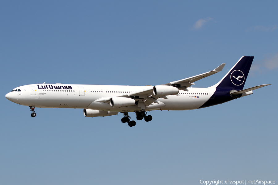 Lufthansa Airbus A340-313X (D-AIFF) | Photo 445371
