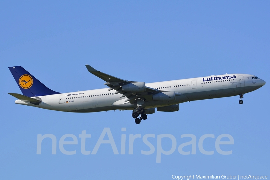 Lufthansa Airbus A340-313X (D-AIFF) | Photo 111576