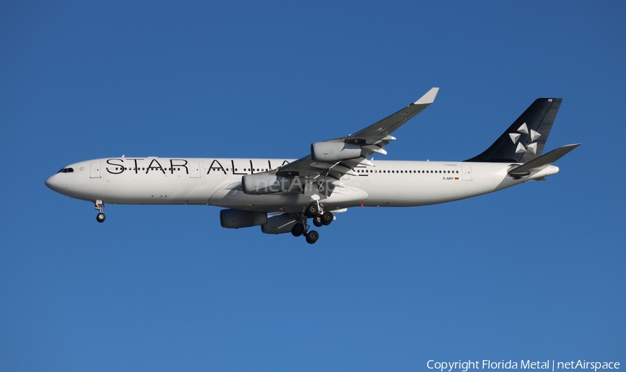 Lufthansa Airbus A340-313X (D-AIFF) | Photo 543030