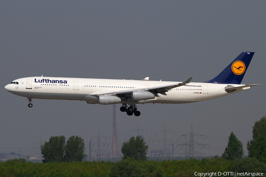 Lufthansa Airbus A340-311 (D-AIGA) | Photo 356237