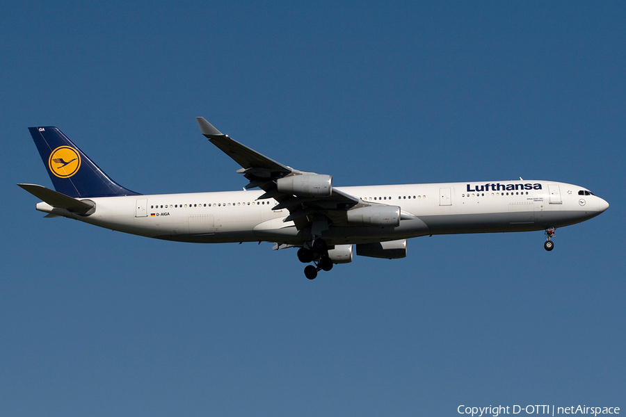 Lufthansa Airbus A340-311 (D-AIGA) | Photo 269733