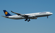 Lufthansa Airbus A340-311 (D-AIGB) at  Dallas/Ft. Worth - International, United States