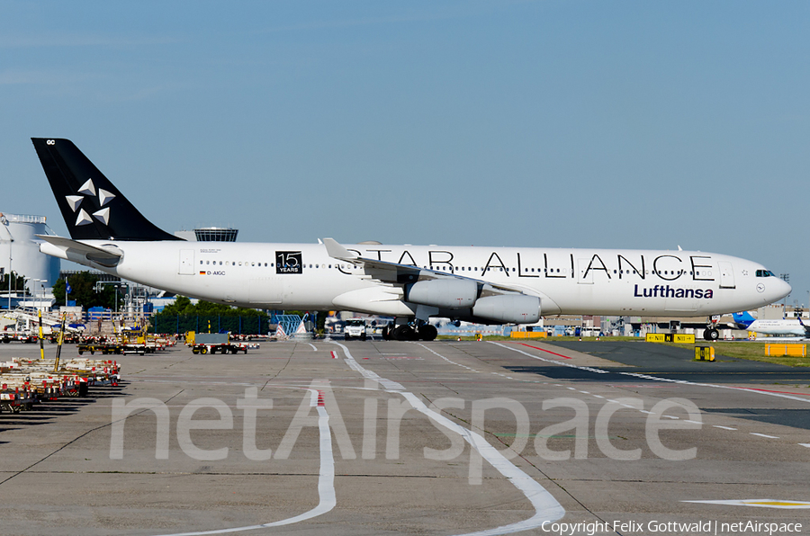 Lufthansa Airbus A340-311 (D-AIGC) | Photo 8949