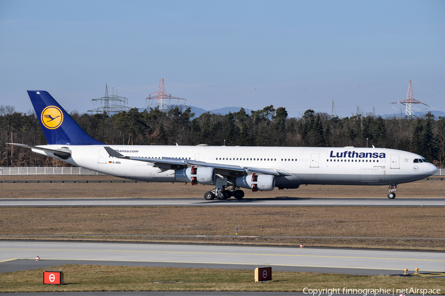 Lufthansa Airbus A340-313X (D-AIGL) | Photo 421967