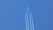 Lufthansa Airbus A340-313X (D-AIGL) at  In Flight, Guernsey