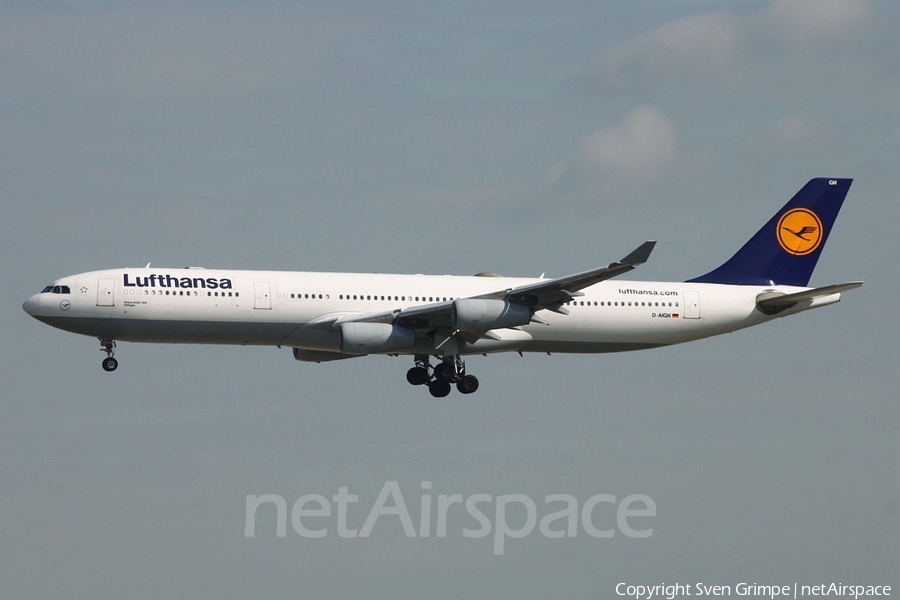 Lufthansa Airbus A340-313X (D-AIGN) | Photo 17952