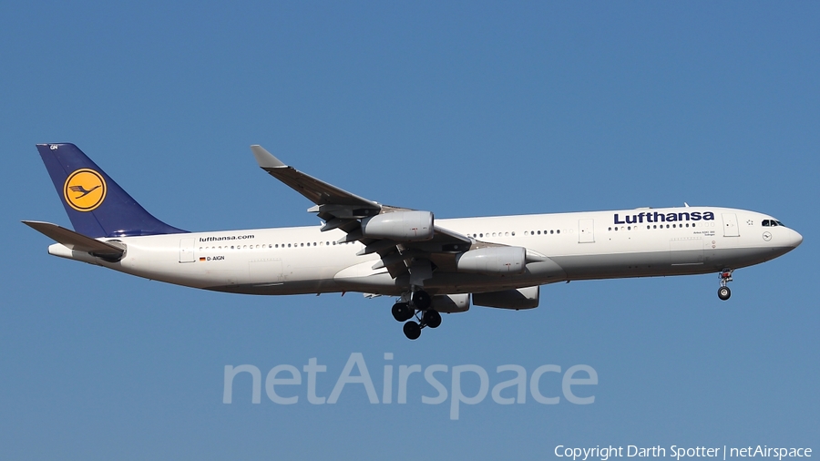 Lufthansa Airbus A340-313X (D-AIGN) | Photo 208922