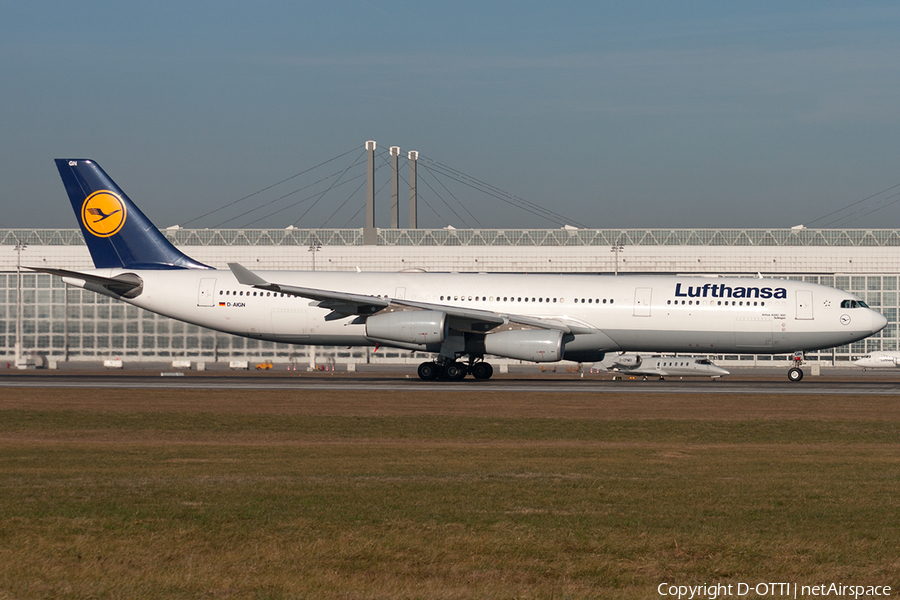 Lufthansa Airbus A340-313X (D-AIGN) | Photo 192682