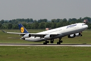 Lufthansa Airbus A340-313X (D-AIGO) at  Dusseldorf - International, Germany