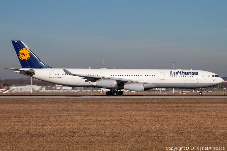 Lufthansa Airbus A340-313X (D-AIGR) | Photo 237420