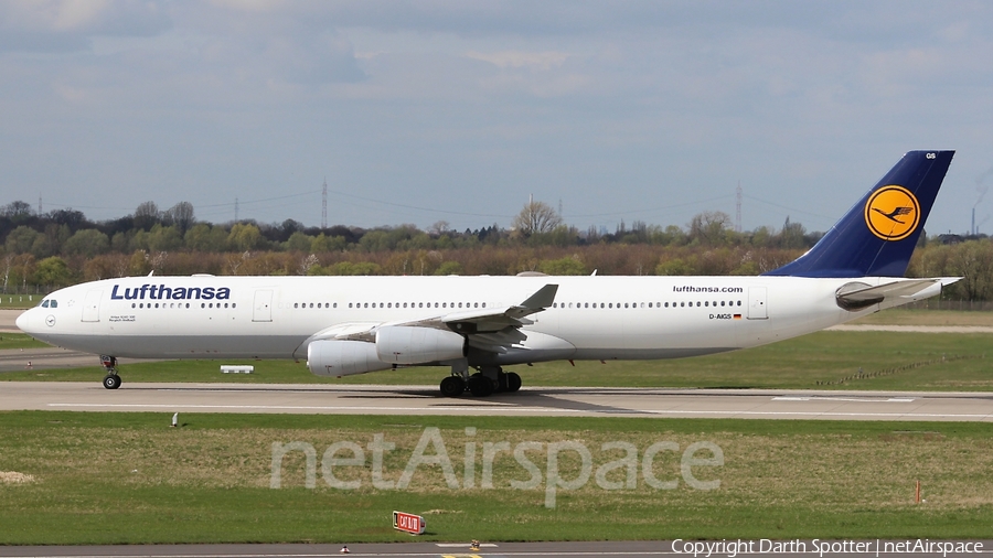 Lufthansa Airbus A340-313X (D-AIGS) | Photo 206162