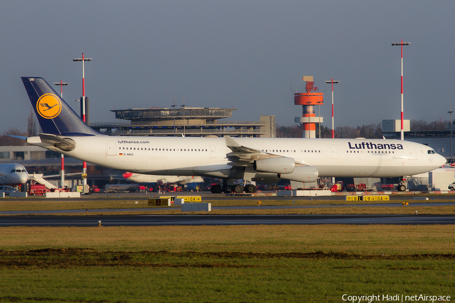 Lufthansa Airbus A340-313X (D-AIGS) | Photo 36930