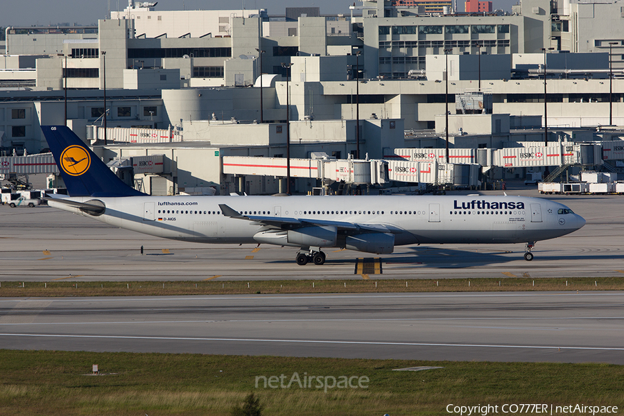 Lufthansa Airbus A340-313X (D-AIGS) | Photo 13967