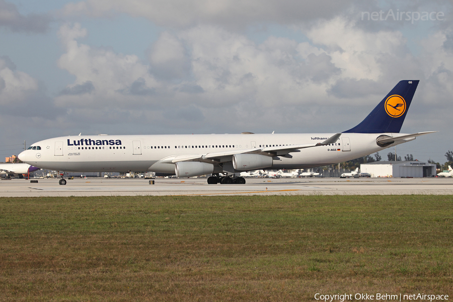Lufthansa Airbus A340-313X (D-AIGS) | Photo 39020