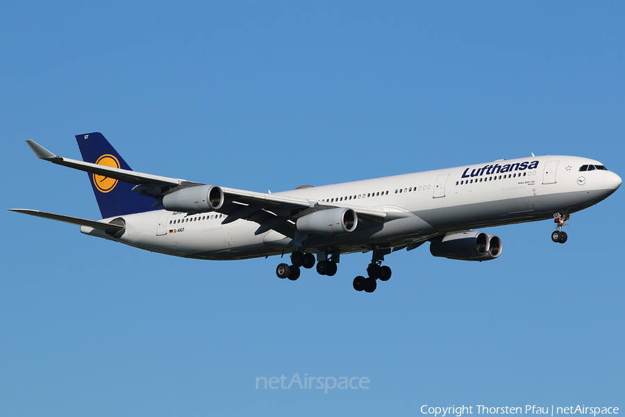 Lufthansa Airbus A340-313X (D-AIGT) | Photo 63061