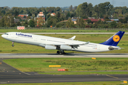 Lufthansa Airbus A340-313X (D-AIGT) at  Dusseldorf - International, Germany