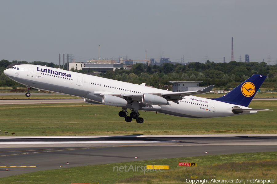 Lufthansa Airbus A340-313X (D-AIGT) | Photo 104053