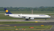 Lufthansa Airbus A340-313X (D-AIGT) at  Dusseldorf - International, Germany