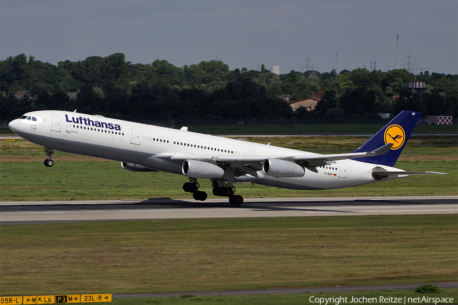 Lufthansa Airbus A340-313X (D-AIGT) | Photo 81441