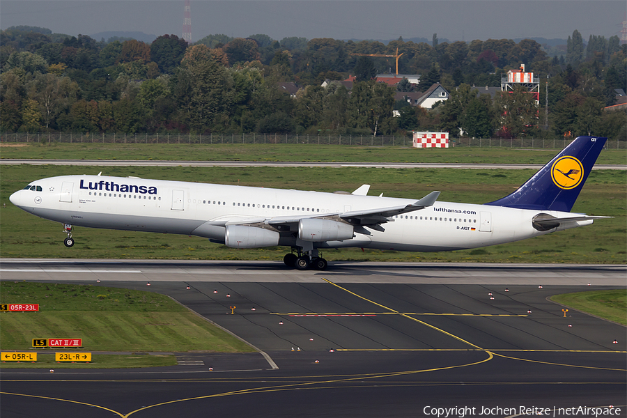 Lufthansa Airbus A340-313X (D-AIGT) | Photo 87352