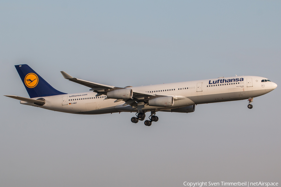 Lufthansa Airbus A340-313X (D-AIGT) | Photo 238172