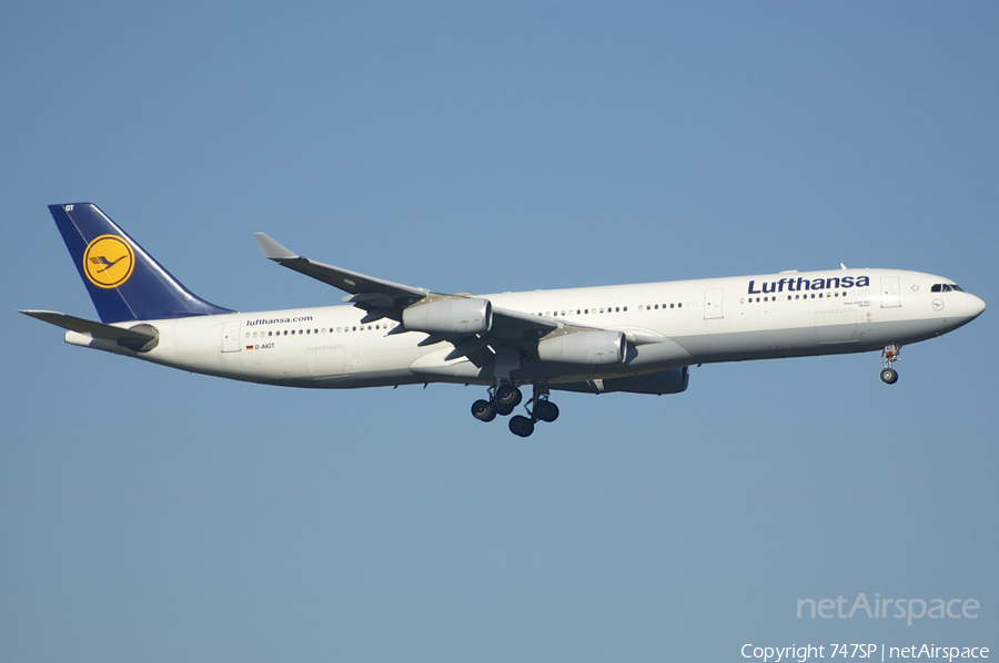 Lufthansa Airbus A340-313X (D-AIGT) | Photo 89973