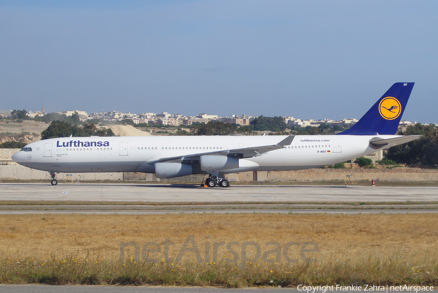 Lufthansa Airbus A340-313X (D-AIGT) | Photo 26285