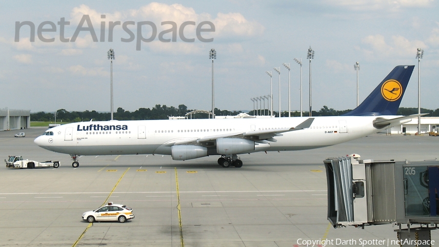 Lufthansa Airbus A340-313X (D-AIGT) | Photo 134688