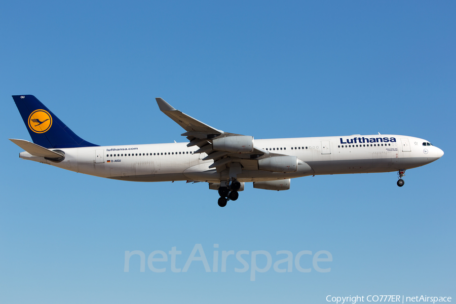 Lufthansa Airbus A340-313X (D-AIGU) | Photo 215418