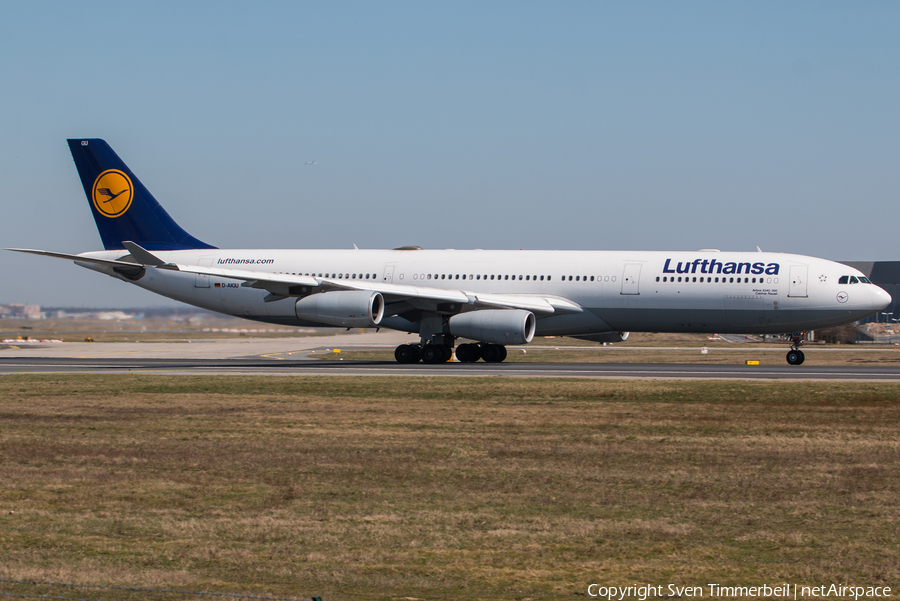 Lufthansa Airbus A340-313X (D-AIGU) | Photo 237107