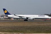 Lufthansa Airbus A340-313X (D-AIGU) at  Frankfurt am Main, Germany