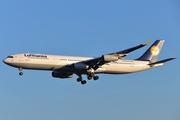 Lufthansa Airbus A340-313X (D-AIGU) at  Frankfurt am Main, Germany