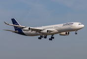 Lufthansa Airbus A340-313X (D-AIGU) at  Frankfurt am Main, Germany