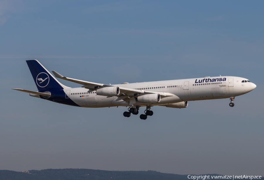 Lufthansa Airbus A340-313X (D-AIGU) | Photo 508830