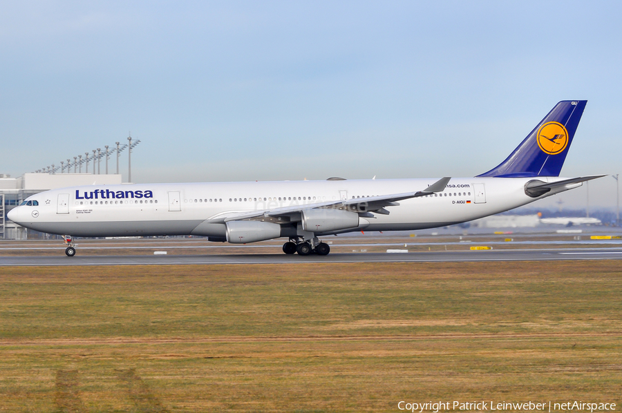 Lufthansa Airbus A340-313X (D-AIGU) | Photo 395189