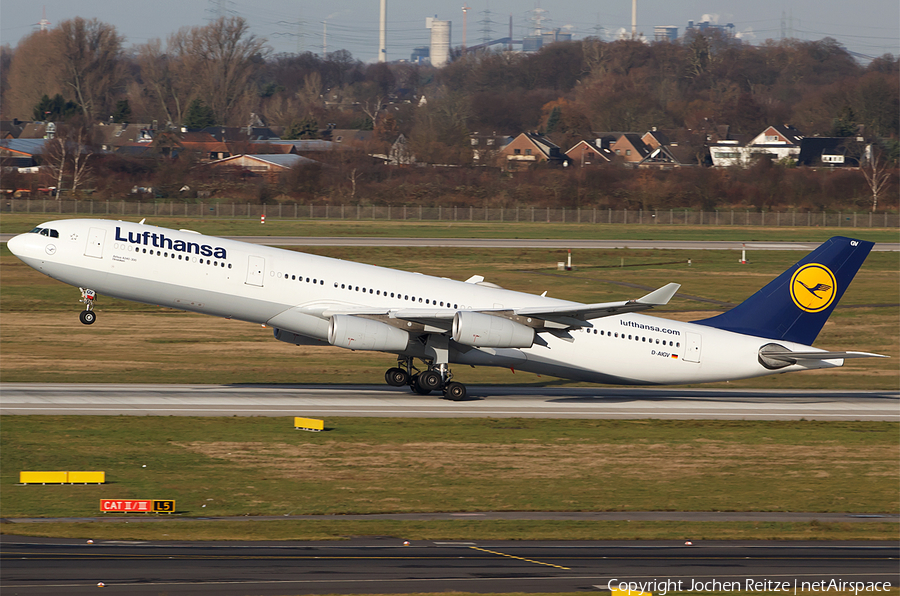 Lufthansa Airbus A340-313X (D-AIGV) | Photo 36226