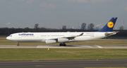 Lufthansa Airbus A340-313X (D-AIGV) at  Dusseldorf - International, Germany