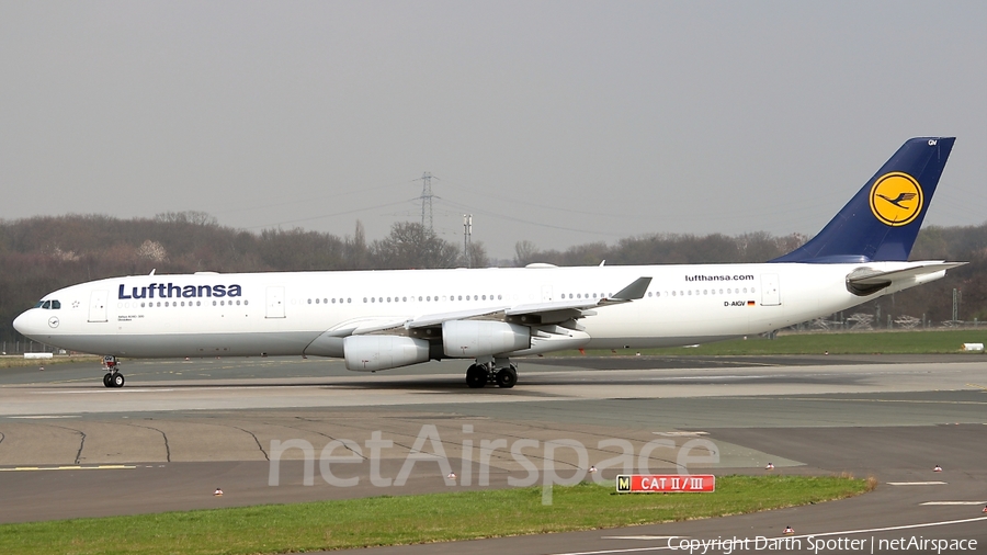 Lufthansa Airbus A340-313X (D-AIGV) | Photo 206169