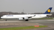 Lufthansa Airbus A340-313X (D-AIGV) at  Dusseldorf - International, Germany