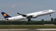 Lufthansa Airbus A340-313X (D-AIGV) at  Dusseldorf - International, Germany