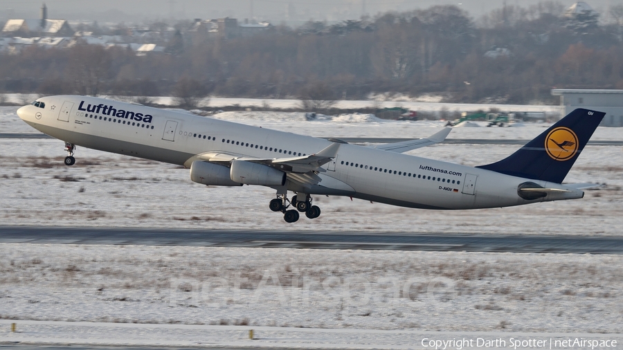 Lufthansa Airbus A340-313X (D-AIGV) | Photo 226035