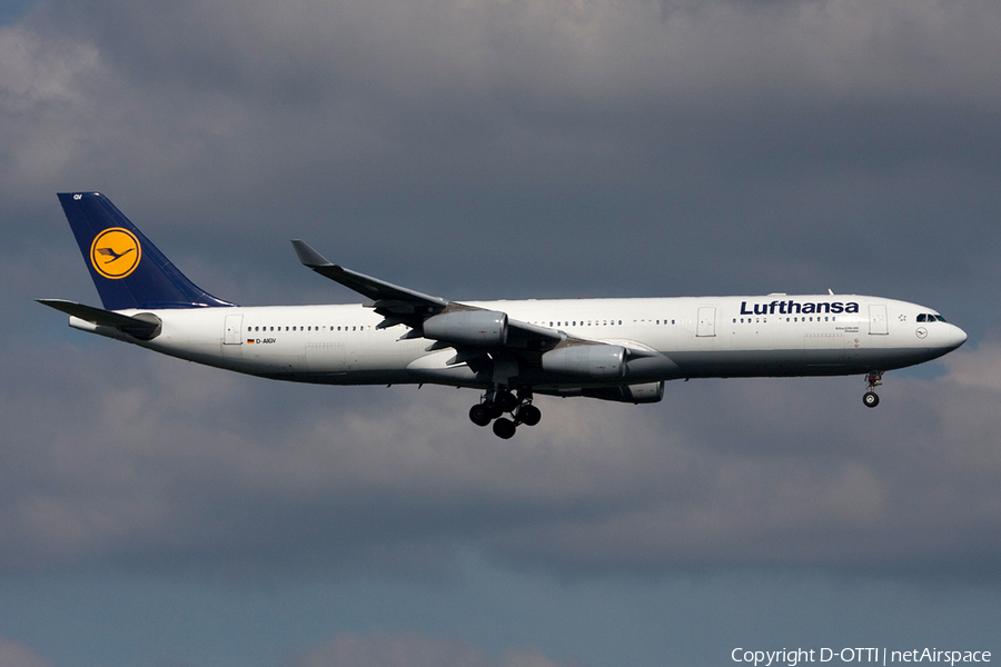 Lufthansa Airbus A340-313X (D-AIGV) | Photo 269744